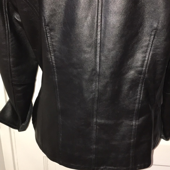 BEAUTIFUL GENUINE LEATHER JACKET-NEW /$160-NOW/$50 - Picture 4 of 8